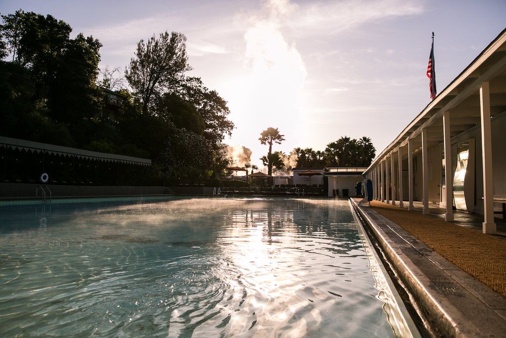 Indian Springs Resort & Spa كاليستوغا، نابا، كاليفورنيا المظهر الخارجي الصورة